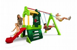 מתקן נדנדות ומגלשה LT מתקן נדנדות ומגלשה LT