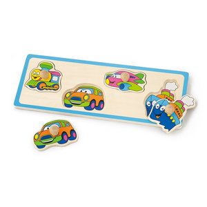 פאזל כפתור כלי תחבורה VIGA פאזל כפתור כלי תחבורה VIGA